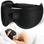 Máscara de Dormir com Música Bluetooth e Ruído Branco 3D