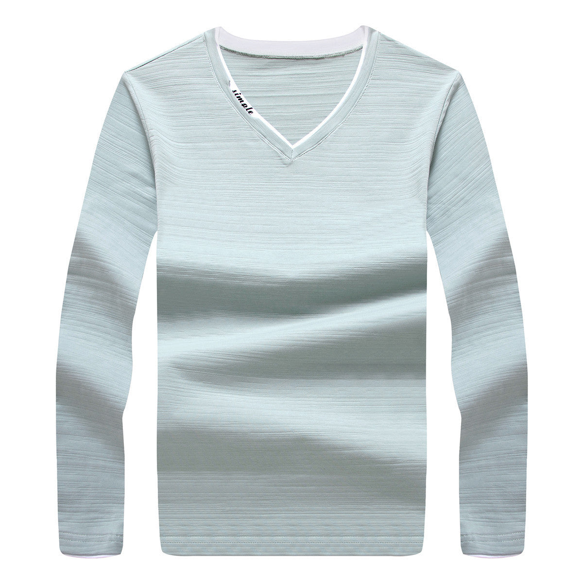 Long sleeved slim fit t-shirt