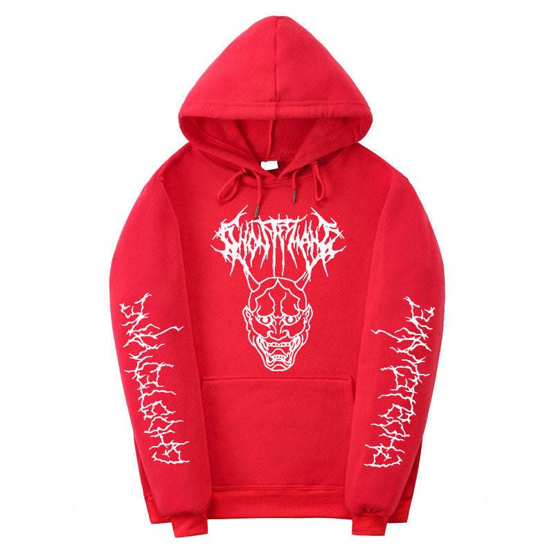Men's Sports Casual Long Sleeve Hooded Pullover Sweatshirt