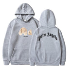 Bear Angels Decapitated Bear Teddy Bear Print Couple Hoodie