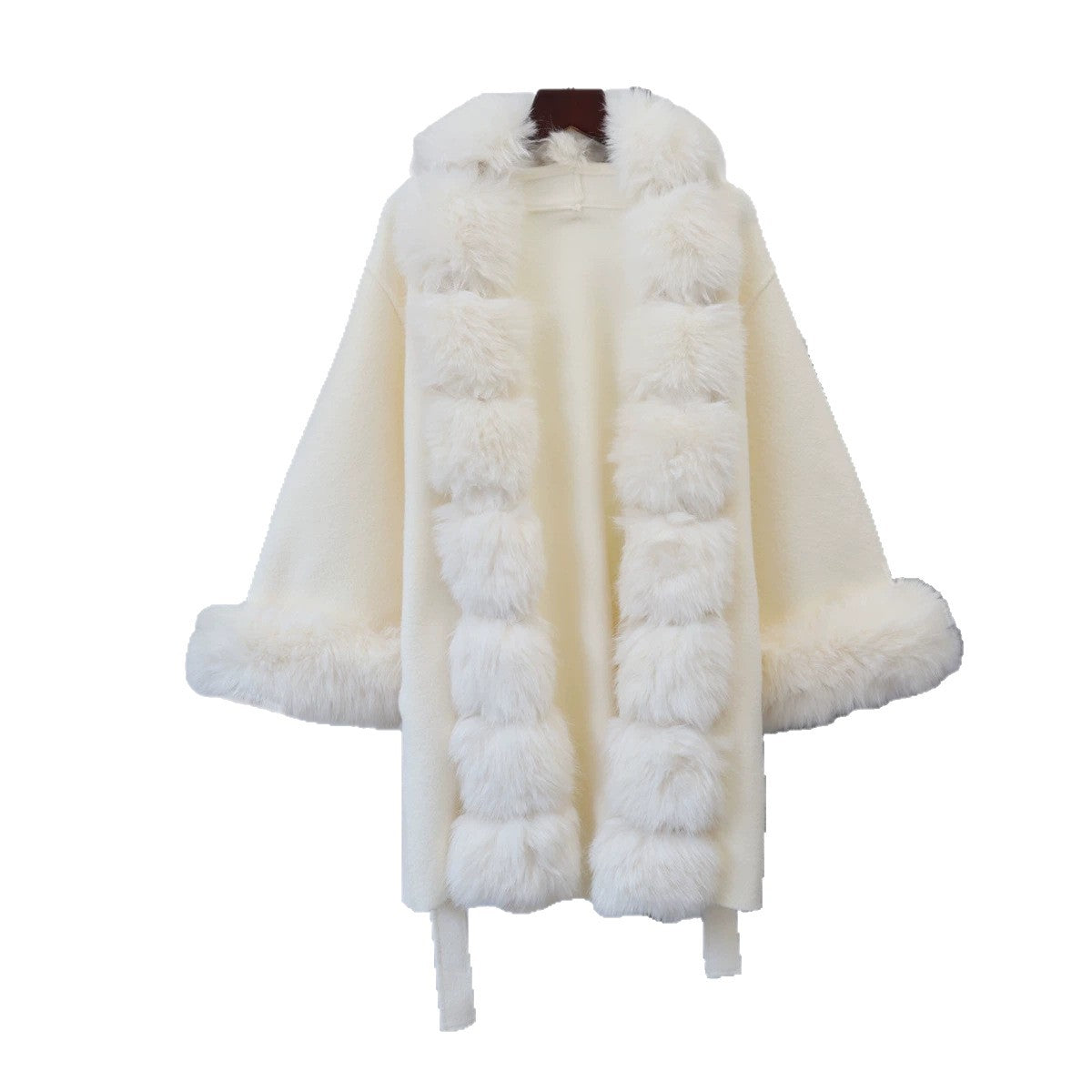 Long sleeved lace up loose jacket for women