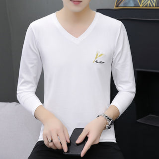Men's slim fit long sleeved T-shirt