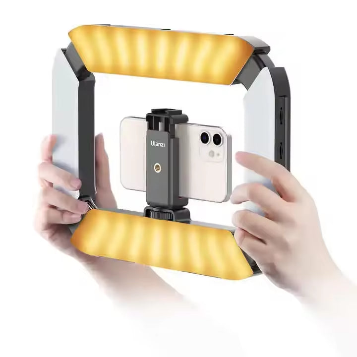 Ring Light LED Ulanzi U200 para Gravação de Vídeo e Fotos