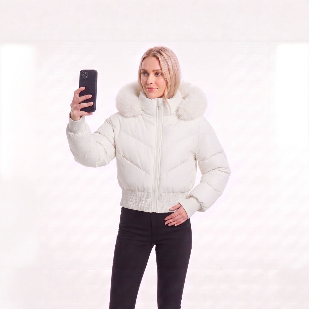 Detachable hat waist jacket