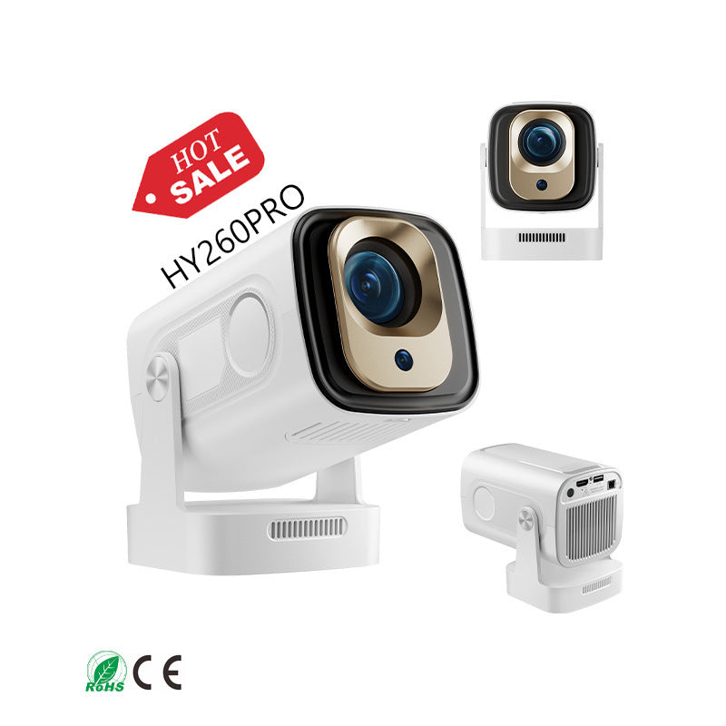 Projetor Smart 4K Android 11 com Foco Automático — Hy260Pro
