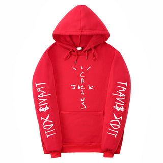 Trendy Fleece Lined Long Sleeve Hooded Unisex Sweatshirt