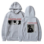 Printed Long Sleeve Hooded Fleece Lined Men Women Sweatshirt