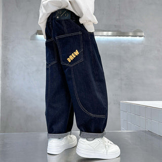Boys Casual Denim Pants Spring Autumn