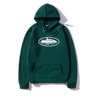 Casual Hooded Long Sleeve Loose Pullover Sweatshirt