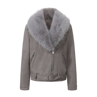Detachable hooded long sleeved jacket