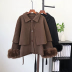 Women's loose collar jacket