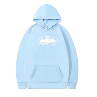 Casual Hooded Long Sleeve Loose Pullover Sweatshirt