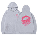 Style Printed Hooded Sweatshirt Loose Casual Pullover