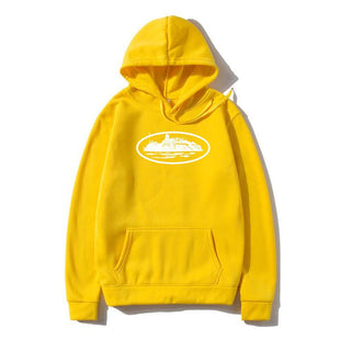 Casual Hooded Long Sleeve Loose Pullover Sweatshirt