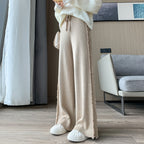 Calça Pantalona Feminina com Franjas