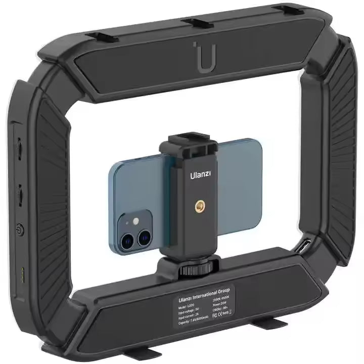 Ring Light LED Ulanzi U200 para Gravação de Vídeo e Fotos