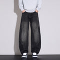 Men's Style Loose Wide Leg Denim Jeans