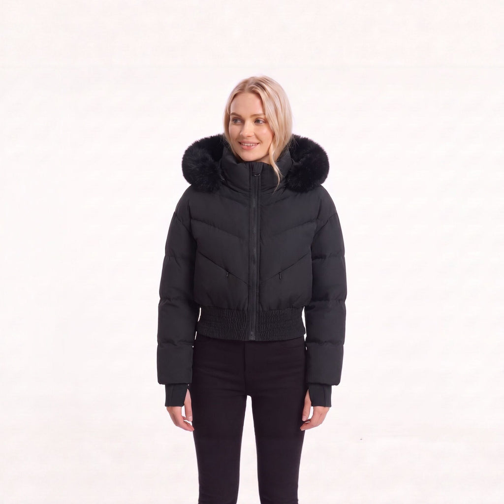 Detachable hat waist jacket