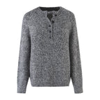 Suéter Feminino Henley Gola Redonda