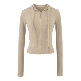 Casual Slim Fit Hooded Long Sleeve Faux Two-Piece Sweatshirt Top with Trendy Pants Set