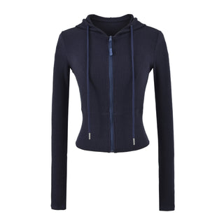 Casual Slim Fit Hooded Long Sleeve Faux Two-Piece Sweatshirt Top with Trendy Pants Set