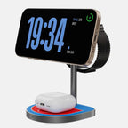 Carregador Sem Fio 3-em-1 KUXIU X85 Basquete para Apple — iPhone, Watch e AirPods