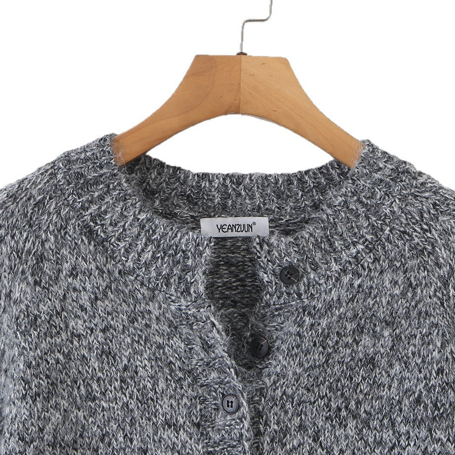 Suéter Feminino Henley Gola Redonda