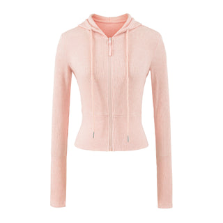 Casual Slim Fit Hooded Long Sleeve Faux Two-Piece Sweatshirt Top with Trendy Pants Set