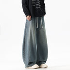 High Street Design Wide Leg Jeans for Men