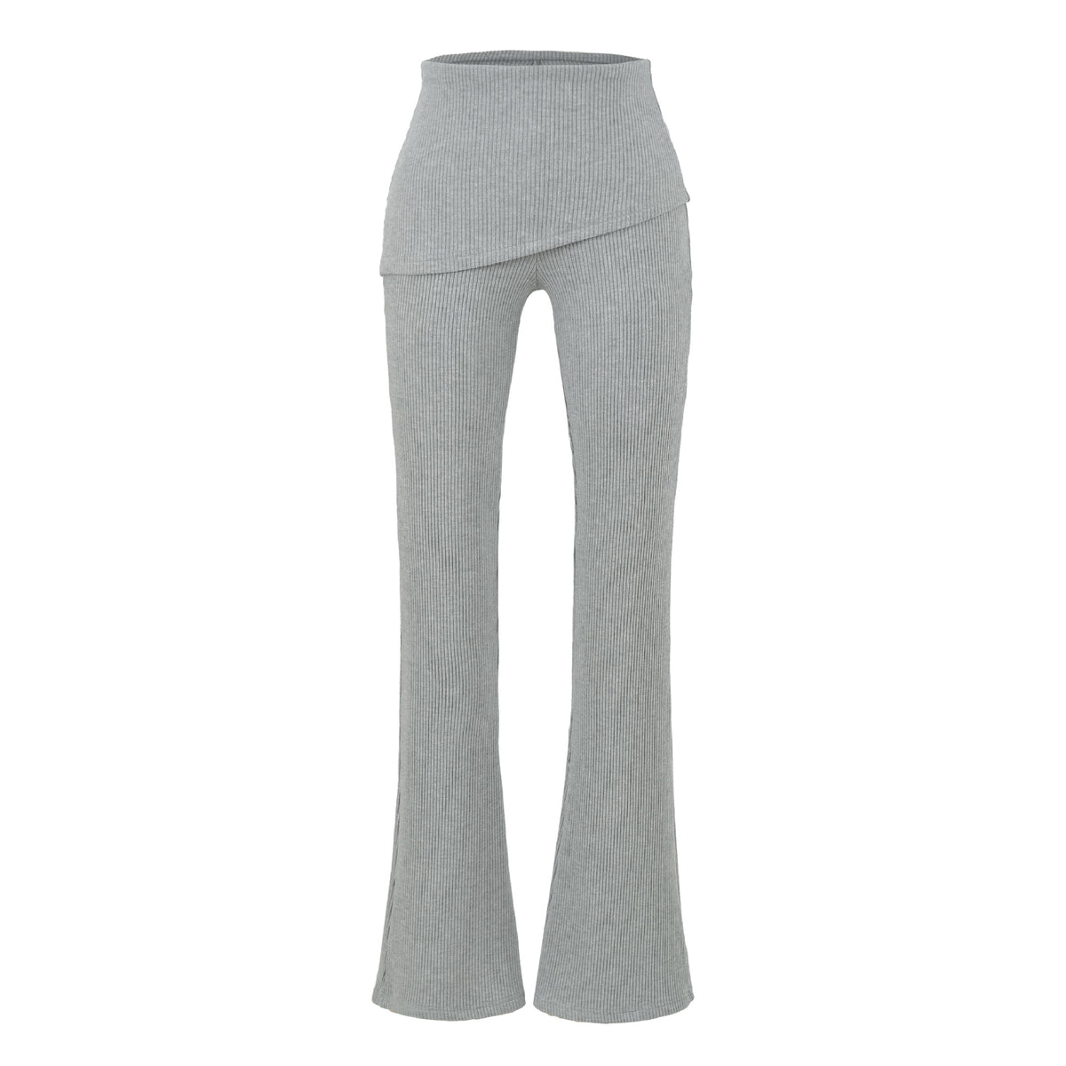 Casual Slim Fit Hooded Long Sleeve Faux Two-Piece Sweatshirt Top with Trendy Pants Set