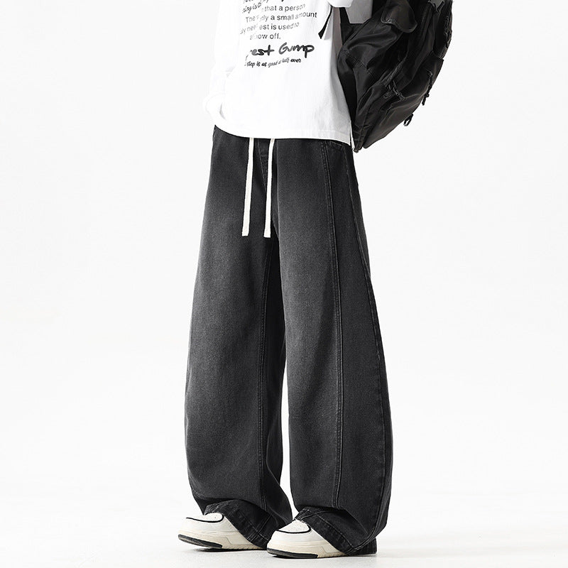 High Street Design Wide Leg Jeans for Men